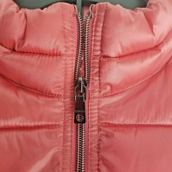 BONITA Jacket Puffer Vest Size 8 - Picture 3 of 7